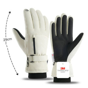 3M Waterproof Ski Snowboard Gloves Touchscreen Outdoo Mitten Thinsulate Snow Gloves Motorcycle Gloves Motorcycle Gloves