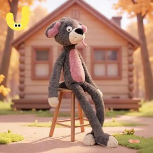 JOOKE | Fun Long-legged Stuffed Dog Toy