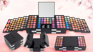 [MALAYSIA READY STOCK] 148 Colors MISS ROSE Professional Makeup Set Eyeshadow Eyebrow Blusher