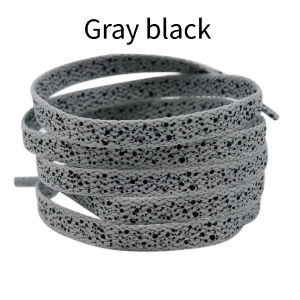 1Pair Ink Splash Rope Shoelace 0.8cm Wider Laces for Shoes Casual Sneakers Flat Shoelaces 100/120/140/160CM Shoes Accessories