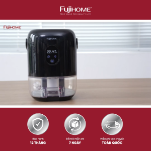 Máy hút ẩm bán dẫn nhập khẩu FUJIHOME DHP035-MINI Loại bỏ đổ ẩm 1000ml/ ngày độ ồn thấp