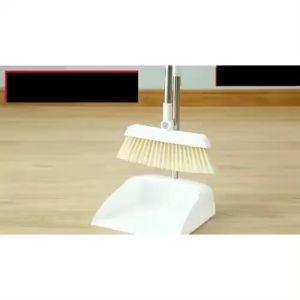 e99store Home Kitchen office Floor Broom Dustpan Set Outdoor Broom Set Self-Cleaning Dustpan Teeth Sweeping Tools