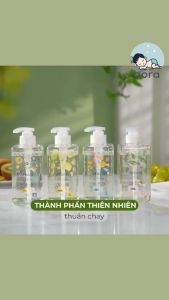 Nước rửa bình sữa Atono2 - 480g [chính hãng Hàn quốc] nước rửa bát và rau củ thuần chay an toàn cho bé sơ sinh