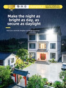 Maiyu | Solar Powered Outdoor Street Light High Capacity Battery Long Lasting Bright Powerful