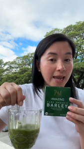 【Buy 1 Get 2】IAM Amazing Barley Pure Organic Barley Grass Powder Drinks Original