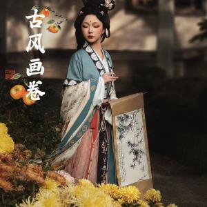 New Chinese Style Bamboo Scroll Painting Decorative Artwork Living Room Tea Room Photography Prop Masterpiece Calligraphy