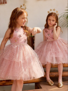 PPTOWN | Summer New Girls Princess Dress Birthday Party Dress