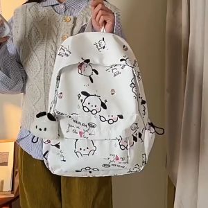 Fashionable Large Capacity Backpack Cute Kawaii School Bag for Boys And Girls Primary And Middle School Students Lightweight Shoulder Bag