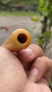 Pipa GG Asli Lokal Lawas 10cm Bulat Original