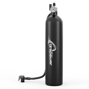 200PSI MTB Road Inflator Tyre Air bottle Tire Booster With Valve Gas Cylinder Clear Pressure Gauge For Bike Vacuum Tubeless Tire