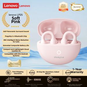 Lenovo | Bluetooth Ear Hook Wireless Bone Conduction Headphones