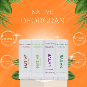 Native Deodorant for Women and Men 75g