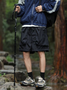 Mountain Outdoor Sports Cargo Shorts for Men Summer American Functional Quick-Dry Casual Loose Half Length Hiking Pants