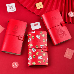 Portable Finance Management Notebook Daily Expenses Tracker Handmade Account Book Creative Trendy Hard Cover Double Glue Paper