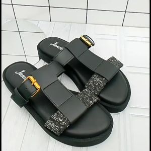 Janitra Official Shop - JASMIN Sandal Wanita Platform Sendal Model Ban Dua Korean Style Perempuan