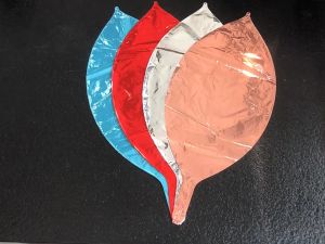 4D Orbz Foil Balloons 10 inch 15 inch & 22 inch Round Shape Birthday Party