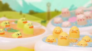 🌟Malaysia Stock🌟Kids Montessori Toys Duck Playing Hamster Game Childrens Puzzle 1-12 Years Old Baby Early Toys Gift