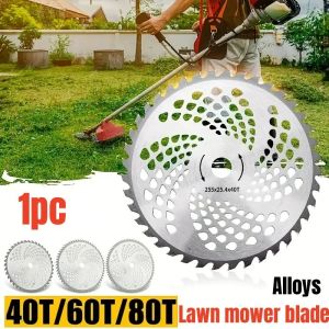 1PC Lawn Mower Weed Trimmer Blade Head 40/60/80 Teeth Wood Mower Disc for Brush Cutter Trimmer Garden Weed Mower Parts