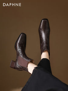 Daphne | Winter New Style Warm Brown Boots