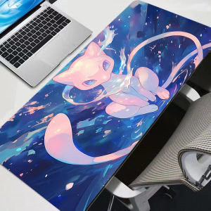 Bandai | Anime Computer Mouse Pad Pokemon Pikachu Gamer Mouse Pads Large Gaming Mousepad XXL Desk Mause Pad Keyboard Mouse Carpet