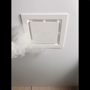 Energy-Saving Silent Ceiling/Wall Mount Exhaust Fan 8/10/12 Inch with Easy Clean Design
