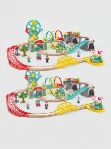 Hape | Electric Train Track Playset for Kids