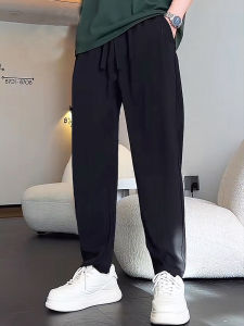 Pants Mens Autumn and Winter Draped Casual Pants Mens Long Trousers Fancy Boys Small Suit Pants Autumn Straight Pants Men