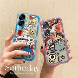 เคส Honor 70 90 Lite X8A X9a X8a X7a X9 X8 X7 X6 X5 4G 5G เคสโทรศัพท์ ดีไซน์ - เคสนิ่มลายการ์ตูนสัตว์ประหลาดซิลิโคนใสยอดนิยม 2023