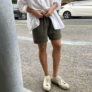 Lightweight Breathable Linen Casual Shorts Mens Summer Drawstring Running Sport Pants Drapey Straight Leg Wide Leg Beach Pants