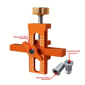 Woodworking Cabinet Door Installation JigDoor Panel Installation Rebounding Device Drilling Tool 2 in 1 Quick Positioning Tool