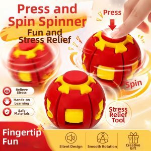 BEIDIANNI | Squeeze Deform Spin Fidget Spinner 3D Print Stress Relief Toy