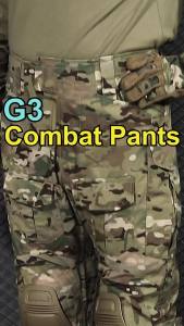 2024KRYDEX Tactical BDU G3 Combat Pants CP Style Outdoor Clothes Trousers with Knee Pads MC Tiger Stripes Pant