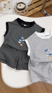 Bộ Sát nách Con Cá Cho Bé SUMO CITY Bộ Ba Lỗ Cho Bé Chất Cotton Cao Cấp Từ 8-28kg