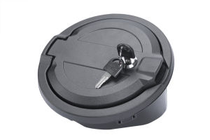 Nắp Bình Xăng Jeep Wrangler JL Gladiator JT 2018-2026 Khóa Cửa Đổ Xăng Thay Thế Phụ Kiện Ngoại Thất ABS Màu Đen