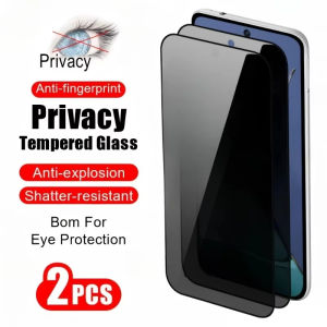 1-2PCS Anti Spy Screen Protector Tempered Glass For Xiaomi 17 Ultra 15T Pro 14T 13T 12T 5G Fingerprint Unlock Privacy Glass Film