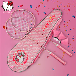 คีย์บอร์ด Hello Kitty สำหรับเด็ก คู่คีบแบล็ก อุปกรณ์กีฬา วัสดุอะลูมิเนียม น้ำหนักเบา ทนทาน เหมาะสำหรับนักเรียนประถม