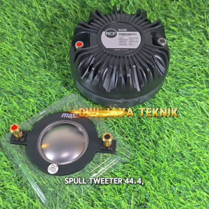 SPUL SPOOL UNTUK Tweeter RCF N450 / SPUL RCF N450 Spull Accoustic 44 -- Cocok dan Presisi