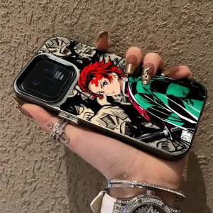 Funko | Ốp Điện Thoại Dễ Thương Demon Slayer Anime Cho Xiaomi Mi 15T 14T Redmi 15C 15 14C 13C A5 A3 A2 A1 Note 15 14 13 Pro Plus Chống Trầy Xước Chống Vân Tay Bọc Nửa Thân