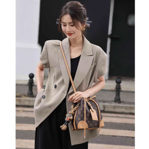 FOXER beg bola sepak untuk wanita PVC kulit beg beg beg besar dengan loket arnab perniagaan