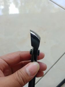 catok bonsai miring 22cm. krekut catut