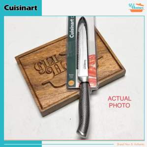 Cuisinart 5-inch Graphix Serrated Utility Knife with Blade Guard Stainless Steel C77SS-5SUT