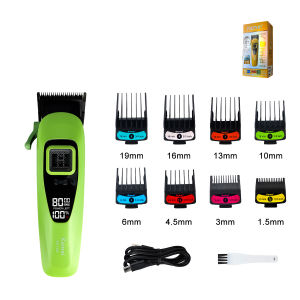 Kemei | Máy Cắt Tóc Nam Kemei KM-1960 Máy Cắt Tóc Không Dây Chuyên Nghiệp Với Động Cơ Không Chổi Than Rôto Bên Ngoài 8000RPM DLC Blade Thời Gian Chạy 210 Phút