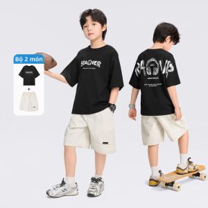 zosee | Bộ Áo Ngắn Tay Mát Mẻ Cho Bé Trai Mùa Hè