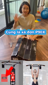 Xà P90X Đa năng(Có Móc Treo Bao Cát Tiện Lợi) Hàng Chính Hãng Tienphatsmart