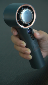 Dreepor Handheld Fan Portable Turbo Jet Fan 3600mAh Rechargeable Mini Fan With 1-101 Speeds LED Display Outdoor Camping