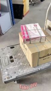 MYSTAR PVC Heavy Duty Foldable Hand Truck Trolley 150KG/ 300KG 4" Wheels