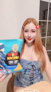 SPACE Nachos Corn Tortilla Chips -Original Flavor(แผ่นแป้งทอดกรอบคอร์นชิพส์-รสออริจินัล)