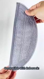 Washable Mop Pads For Roborock Q10V/Q10V+/S8 Pro /S8 Pro+/Q10 S5/Q10 S5+/Q10 VF/Q10 VF+ Robot Vacuum Mop Cloth Replacement Parts