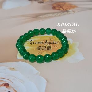 KRISTAL SG: Green Agate. 绿玛瑙