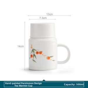 SANXUN | Hand-painted Creative Ceramic Large Capacity Tea Cup